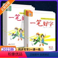[语文字帖]一笔好字 人教版 六年级下 [正版]2023小学生练字帖写字课课练 一年级二年级三年级四年级五年级六年级语文