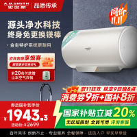 AO史密斯佳尼特60升电热水器 金圭内胆 双棒分离速热 免换镁棒 免清洗 CTE-60JC3