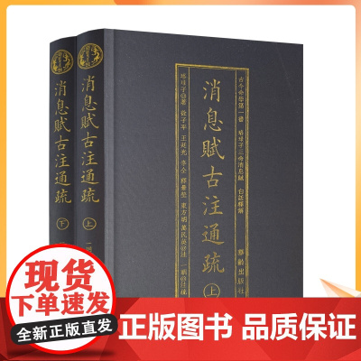 正版 消息赋古注通疏上下2册 横排简体 珞琭子三命消息赋白话释解珞琭子著 古今命学书 华龄出版社