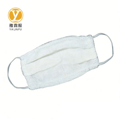 雅霖服 纱布口罩18层 只