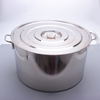 橙亿鸿 不锈钢汤锅 汤桶 卤水桶 直径30cm*高21cm/个