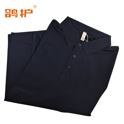 鸽护 短袖POLO定制 抗皱藏蓝 件