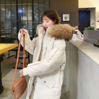 2025年新款大码冬季羽绒棉服女中长款棉衣宽松棉袄韩版面包服外套