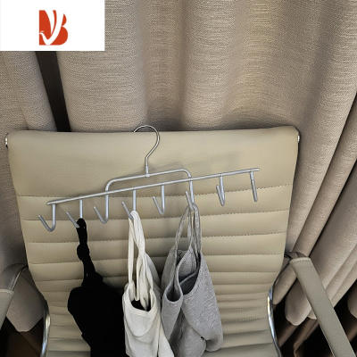 三维工匠馨帮帮杂货 收纳衣架挂衣服包包衣帽排挂架多铺家用挂钩衣架