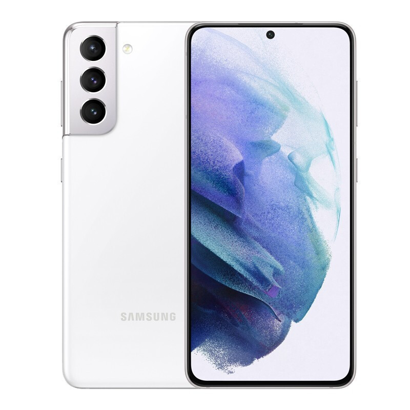 三星 Galaxy S21 5G(SM-G9910)双模5G 骁龙888 120Hz 游戏手机 8G+128G 丝雾白