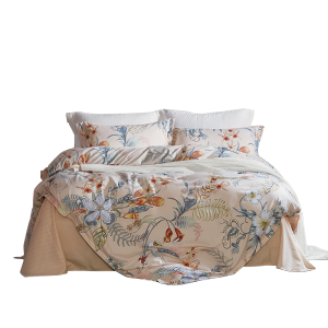 富安娜磨毛四件套-鹊舞江南203*229cm