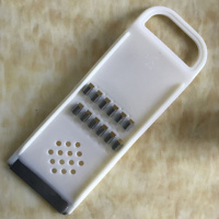 饭店食堂专用土豆丝擦丝器方丝擦子刨丝器切丝器刀擦方洋芋擦 敬平 白橡色6毫米方孔两排刀