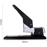 得力(deli) 210页简约重型 大订书机/订书器 大号加厚重型订书机 弹出式结构 黑色0299