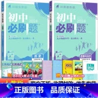 [人教版]九下政治历史2本 九年级/初中三年级 [正版]2024初中必刷题九年级上册下册语文数学英语物理化学政治历史全套