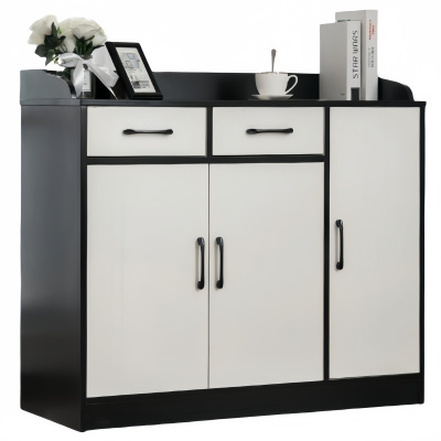 攸形茶水柜三门双抽100*40*90cm台