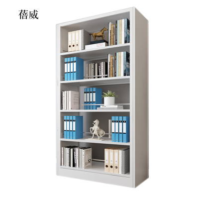 蓓威钢制置物架图书馆单双面书店阅览室货架档案架资料架双面一列一