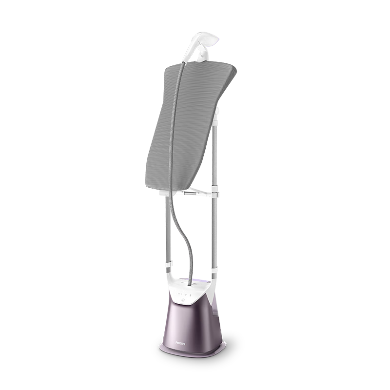 飞利浦(PHILIPS) 立式增压 熨烫机 蒸汽挂烫机 家用除菌除螨双杆带烫衣板 GC626/38