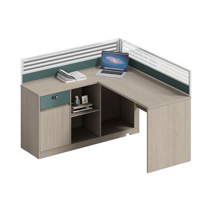 臻远ZY5040806 职员桌办公桌办公室桌子员工电脑桌 单人位