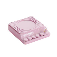 新款可爱卡通快速加热暖杯杯垫办公桌面少女心智能恒温杯垫 礼品