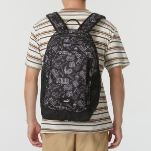 PUMA/彪马新款男女同款新款时尚百搭运动休闲双肩背包090238-01 ZP