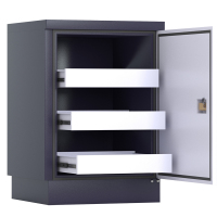 初嘉(CJ)防磁柜信息安全柜音像档案防磁储存柜CD光盘柜磁盘柜U盘柜 3抽