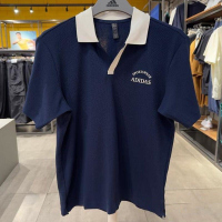 adidas/阿迪达斯短袖男士新款运动服针织透气翻领POLO衫JD0331 C