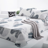 家柏饰(CORATED)家纺单/双人全棉床单学生宿舍单件全棉1.5/1.8米花之粉梦