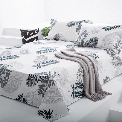 家柏饰(CORATED)家纺单/双人全棉床单学生宿舍单件全棉1.5/1.8米花之粉梦