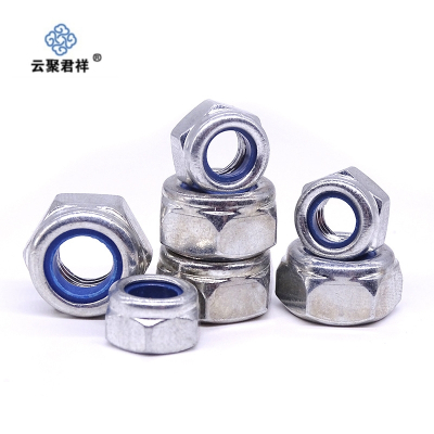 云聚君祥 白钢防松螺母 M16 304 个