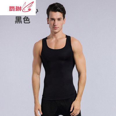 收腹背心男定型束胸束腰束身塑形塑型运动健身紧身塑身衣费琳