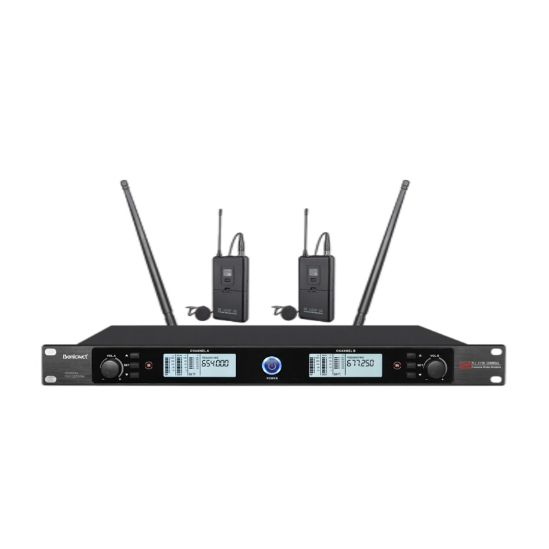 iSonicavct 无线真分集领夹话筒 HR-248L-ASD 1拖2 (单位:套)