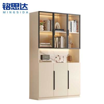 铭思达书柜储物柜三门台