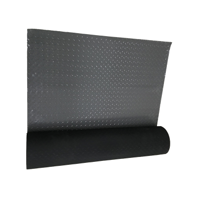 普拉塞(Plasser) 防水PVC地垫地胶塑料防滑垫 人字纹 90cm宽 灰色 12米/卷(卷)