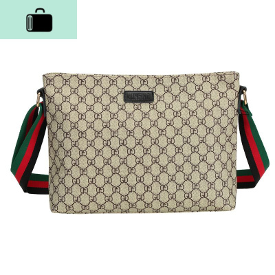 2020快手红人同款挎包男青年斜挎单肩包配皮大容量商务休闲男女包NEW LAKE 花色男士单肩包