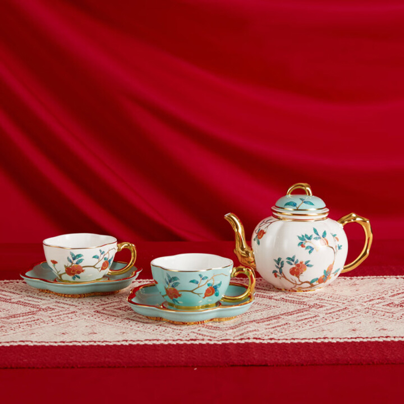 高淳陶瓷功夫茶具套装家用整套送礼茶杯茶壶中式会客办公礼盒专柜同款