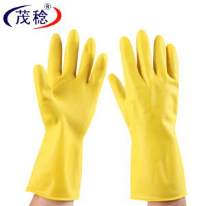 茂稔 橡胶手套 M 双