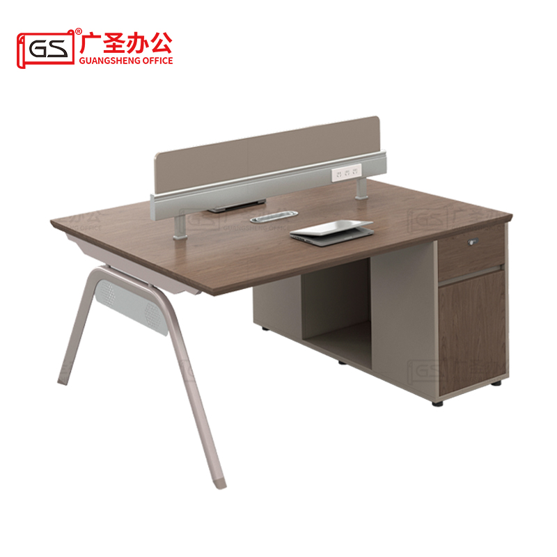 GS 办公桌屏风工位电脑桌双人位 1200*1200*1050mm