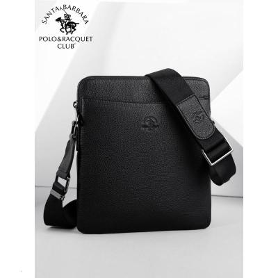 圣大保罗男包单肩包商务头层牛皮竖款斜挎包男士包包休闲背包新款正品情人节礼物新年礼物