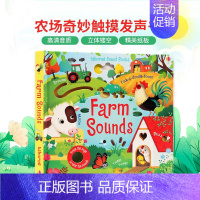 [正版]Usborne农场奇妙触摸发声书 Farm Sounds book 聆听农场的各种声音英文原版绘本 低幼儿童启蒙