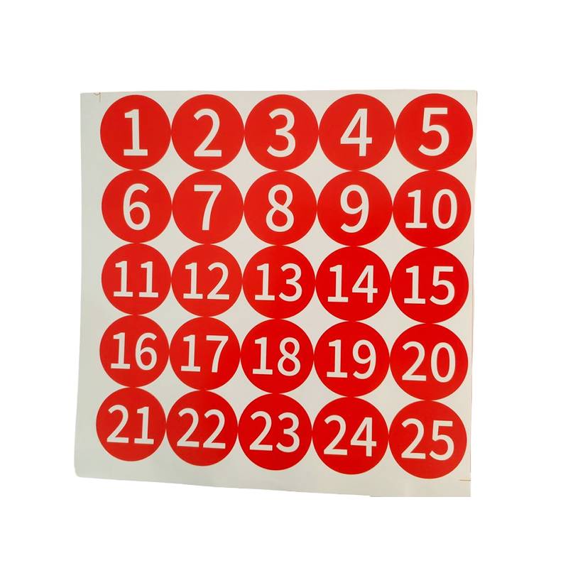 满盛达建 数字贴 30*30mm 套