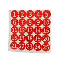 满盛达建 数字贴 30*30mm 套