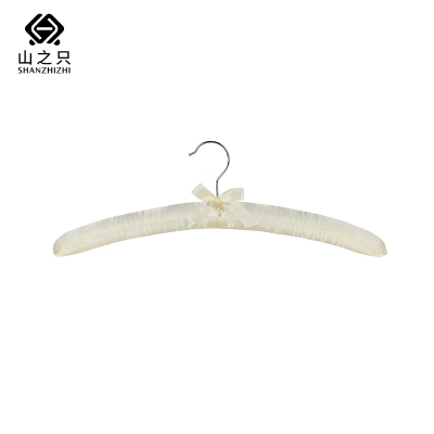 山之只 软海绵布艺衣架 38cm 个