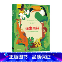 探索雨林 [正版]2023年三年级北京暑假阅读书目 探索雨林百合静静绽放可怕的科学- 电的惊险秘密彩虹花文学书飞天快递金