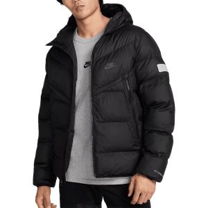 NIKE耐克连帽棉服运动休闲拒水保暖男装外套HF6603-010 D