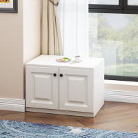 飘窗柜实木储物柜自由组合柜子定制阳台落地柜可坐矮柜收纳柜