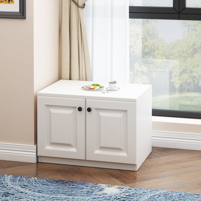 飘窗柜实木储物柜自由组合柜子定制阳台落地柜可坐矮柜收纳柜