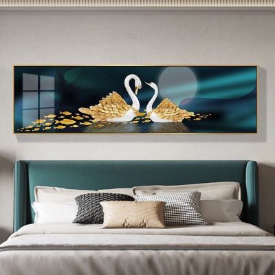 弗星现代简约客厅装饰画沙发背景墙卧室床头挂画北欧晶瓷壁画单幅轻奢装饰字画国画