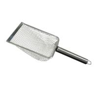 猫砂铲细孔不锈钢小孔猫铲屎铲膨润土金属猫咪矿石铲铲屎