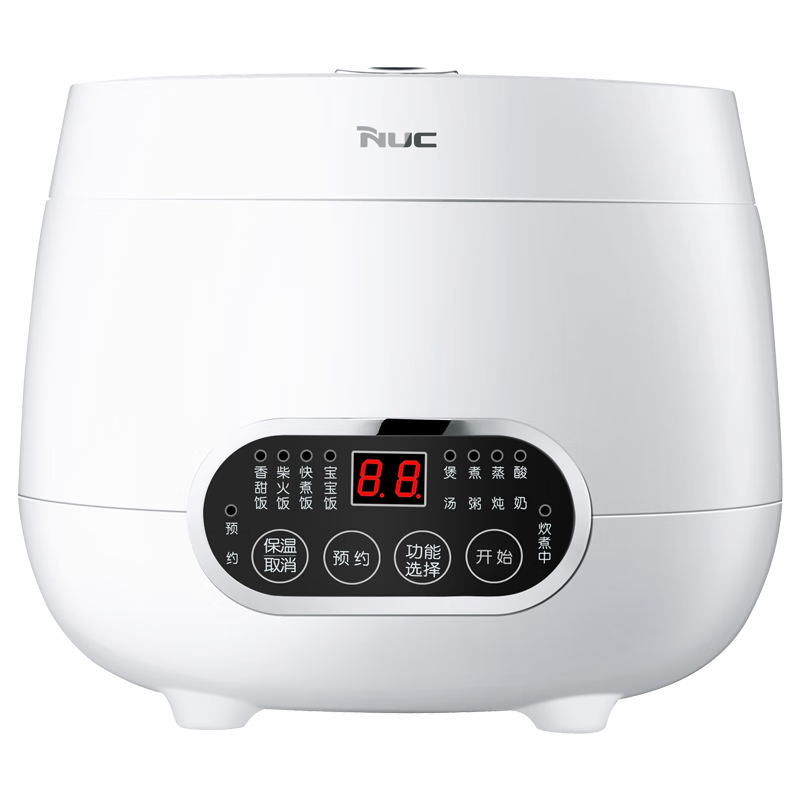 NUC麦饭石智能电饭煲1.6LNC200 白色