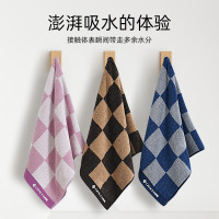 洁丽雅(Grace)全棉毛巾 新疆棉成年人面巾不易掉毛加厚洗澡擦脸巾3条装