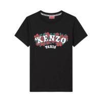 高田贤三(Kenzo)纯棉短袖T恤女运动百搭圆领直筒休闲舒适夏季套头