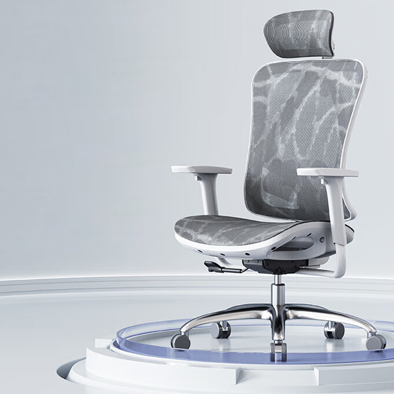 西昊 M57C-202-JT 人体工程学椅 [灰网+脚踏] 电脑椅办公椅电竞椅老板椅