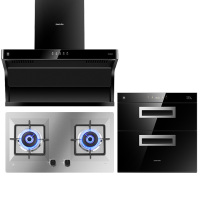 樱花(SAKURA)烟灶消套装7字型抽油烟机家用顶吸侧吸式油烟机CXW-280-QA01+ADG05+c01液化气