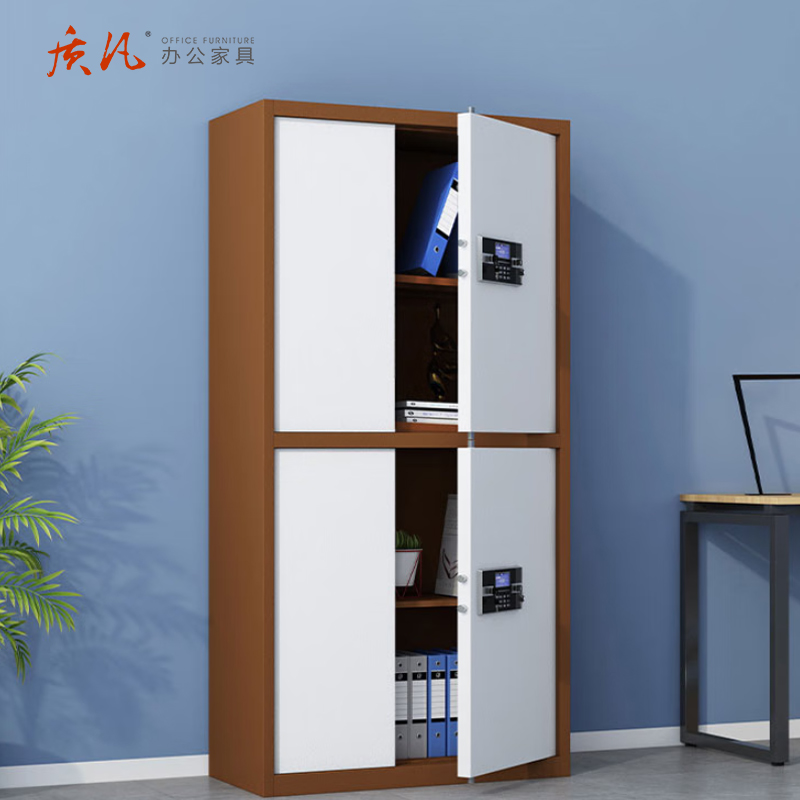 质凡保密柜电子密码锁通双节无抽 ZF-BMG080/1850*900*420mm厚度0.8mm