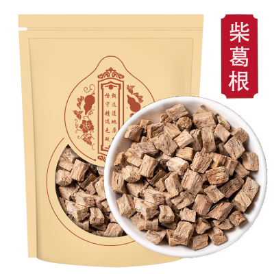 柴葛根正品250g 柴葛根干片木葛根根块丁正品